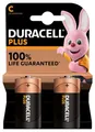 Produktbild: Duracell Batterie Plus New -C (MN1400/LR14) Baby 2St. DURC100PP2