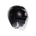 Produktbild: AGV - IRIDES E2206, Motorrad Jet-Helmet, Unisex, Helm mit Kratzfestes Visier mit UV-Schutz, Matt Black, XXL
