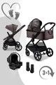 Produktbild: Moon Kombi-Kinderwagen Aura Set mit Cosmo 2.0 3in1 Kinderwagenset
