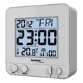 Produktbild: technoline WT 235 Funkwecker (Innentemperaturanzeige, silber) #26051722