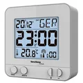 Produktbild: Technoline WT 235 Funkwecker silber mit Touchsensor NEU