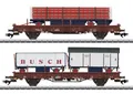 Produktbild: Märklin 45042 H0 2er-Set Güterwagen Zirkus Busch der DR