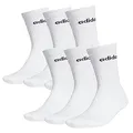 Produktbild: 6 Paar adidas HC CREW 3p Tennissocken Sportspocken Unisex , Farbe:Weiss, Socken & Strümpfe:40-42