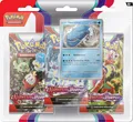 Produktbild: Pokémon Blister 3er-Pack Karmesin & Purpur - Heerashai Neu & OVP