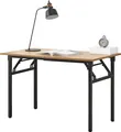 Produktbild: [neu.haus]® Klapptisch - 120 x 60cm Schreibtisch Bürotisch Computertisch Tisch Klappbar Buche / Schwarz