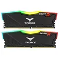 Produktbild: 16GB TeamGroup Delta RGB schwarz DDR4-3600 DIMM CL18 Dual Kit
