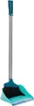 Produktbild: Leifheit Kehrset Classic mit Stiel und offener Schaufel, Kehrschaufel Set mit gesplissten Borsten, Besen und Kehrschaufel mit extra langer Gummilippe