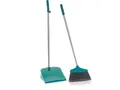 Produktbild: LEIFHEIT Kehrgarnitur mit langem Stiel Kunststoff, Aluminium türkis
