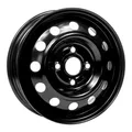Produktbild: STAHLFELGEN ALCAR ACCIAIO 6530 FUR RENAULT KANGOO I SERIE M1 5.5X14 4X100 BLACK