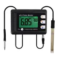 Produktbild: Fachmann pH & Temperatur Meter mit ATC und Automatisch Calibration Funktion W...