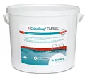 Produktbild: BAYROL e-Chlorilong® CLASSIC – langsamlösliche 200 g Chlortabletten zur Dauerdesinfektion - Aktivchlorgehalt 92 % - alle Filterarten - kalkfrei & pH-neutral - hygienisch reines Poolwasser - 10 kg