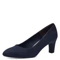 Produktbild: Tamaris Damen Pumps mit Blockabsatz, blau, 40 EU