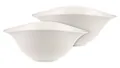 Produktbild: Villeroy & Boch Teller Villeroy & Boch Pasta-Set Vapiano oval weiß Premium-Porzellan 4-teilig, (1 St), Stoß- und Schlagfeste Kanten