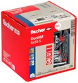 Produktbild: fischer Hohlraumdübel DuoHM 5 x 55 S TX, Plattendübel mit metrischer Panheadschraube und TX-Antrieb zum Befestigen von TV-Halterungen, Leuchten, Wandregalen, uvm. in Plattenbaustoffen, 25 Stück