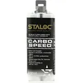 Produktbild: STALOC Carbo Speed 50ml schwarz, Mischer, 2-Komponenten-Kleber, 2k Kunststoff-Kleber