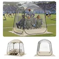 Produktbild: VEVOR Transparentes Zelt Pop-up-Zelt Sportzelt für 2–4 Personen 160x160x182cm