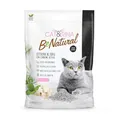 Produktbild: Cat&Rina BeNatural Tofu Katzenstreu, pflanzlich und stark klumpend. Biologisch abbaubar und in der Toilette entsorgbar.Bis zu 30 Tage Gebrauch. Katzenstreu mit Aktivkohle, 5,5l