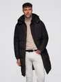 Produktbild: OMBRE Steppmantel Langer, gesteppter Herren-Wintermantel mit Kapuze