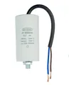 Produktbild: Kondensator Anlaufkondensator Motorkondensator Arbeitskondensator Kabel 8µF 450V