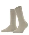 Produktbild: FALKE Damen Socken Family W So nachhaltige Baumwolle einfarbig 1 Paar, Beige Linen Melange 4541, 39-42