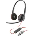 Produktbild: POLY Blackwire C3220 Headset Schwarz On-ear kabelgebunden