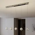 Produktbild: Pendelleuchte Lucande, Hayley, Transparent, für Wohnzimmer, Glas, Modern - 96 - 9 - 9