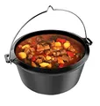 Produktbild: tepro Grillzubehör Guss-Dutch-Oven-Einleger, Rost-in-Rost System rund 57 cm Ø Schwarz