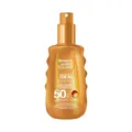 Produktbild: Garnier Ambre Solaire Sonnenpray ideal bronze milk-in Spray, LSF 50, 150 ml
