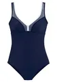 Produktbild: Lascana Damen Badeanzug mit Shaping-Einsatz vorn, absolut Trendiger Look