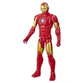 Produktbild: Marvel Avengers Titan Hero Serie Iron Man, 30 cm große Action-Figur für Marvel-Fans und Spielzeug für Kinder ab 4 Jahren, Tony Stark mit beweglichen Gliedmassen als Weihnachtsspielzeug