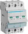 Produktbild: Hager Ausschalter SBN390 | 3-polig | 100A | 3 Schließer | 400V AC | REG | 3TE | IP20 | VDE geprüft | für Hutschiene