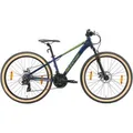 Produktbild: Mountainbike BIKESTAR Gr. 33, blau, Fahrräder, 33cm, 26 Zoll (66,04cm), für Damen und Herren, Kettenschaltung