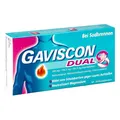 Produktbild: GAVISCON Dual 250mg/106,5mg/187,5mg Kautabletten 16 St