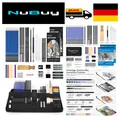 Produktbild: Zeichenset 52 Stück Professionelles Zeichenstifte Set Skizzenbuch Handtasche