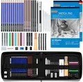 Produktbild: Shuttle Art Zeichenset, 52-teiliges professionelles Zeichenstifte Set, Malset