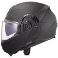 Produktbild: LS2 FF910 Advant II Solid 180° Flip Up Motorradhelm Cabriohelm matt black M