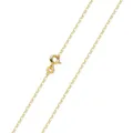 Produktbild: MATERIA Goldkette 333 Gold Damen Mädchen Ankerkette Halskette 45 50cm Made in Germany #K85, Länge Halskette:45 cm