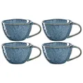 Produktbild: LEONARDO HOME 018588 MATERA Keramiktasse 290 ml, Blau, 4er-Set, Keramik