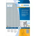Produktbild: HERMA 4220 Herma 4220 Typenschildetiketten A4 silber 25x10 mm extrem stark hafte