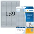 Produktbild: HERMA Typenschild Etiketten SPECIAL 25,4 x 10 mm silber 4.725 Etiketten
