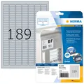 Produktbild: 1-20x HERMA Typenschild-Etiketten SPECIAL, 25,4 x 10 mm, silber SPARE BIS ZU 23%