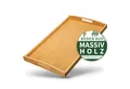 Produktbild: HEIMWERT Tablett Tablett Serviertablett Bambustablett, Bambus, besonders stabiles und leichtes Holztablett mit Griff