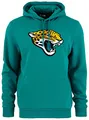Produktbild: New Era - NFL Jacksonville Jaguars Team Logo Hoodie - Blaugrün Größe L, Farbe Blaugrün