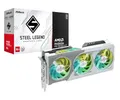 Produktbild: Asrock Radeon RX 9060 XT 16GB Steel Legend OC Grafikkarte - 16GB GDDR6, 2X HDMI, 2X DP
