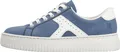 Produktbild: Rieker Damen Slipper mit Reißverschluss und Plateausohle N9920, Größe:40 EU, Farbe:Blau