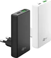Produktbild: Goobay USB-C PD GaN Dual-Schnellladegerät 90° Flat 45 W schwarz - 1x -Anschluss (75719)