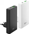 Produktbild: USB-C™ PD GaN Dual-Schnellladegerät 90° Flat (45 W) schwarz