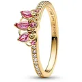Produktbild: Pandora Fingerring DamenDisney Prinzessin Rapunzel Tiara Goldfarben goldfarben 54/17,2
