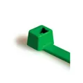 Produktbild: 100 Stk. HellermannTyton Kabelbinder T80R-N66-GN-C1 Kabelbinder 116-08015