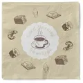 Produktbild: Sovie HOME Serviette Sunshine aus Tissue 33 x 33 cm, 20 Stück - Kaffee Cafe Frühstück